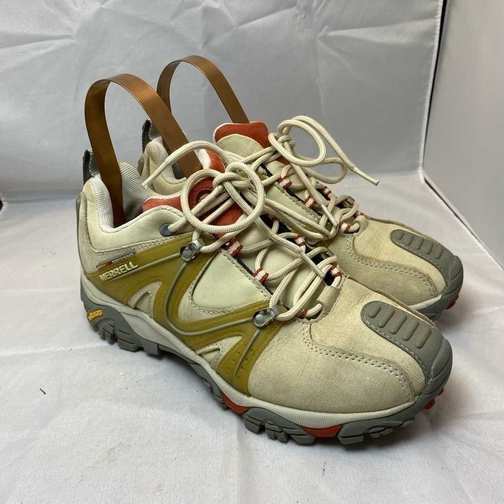 Merrell Cream and Gray Women's Sneakers